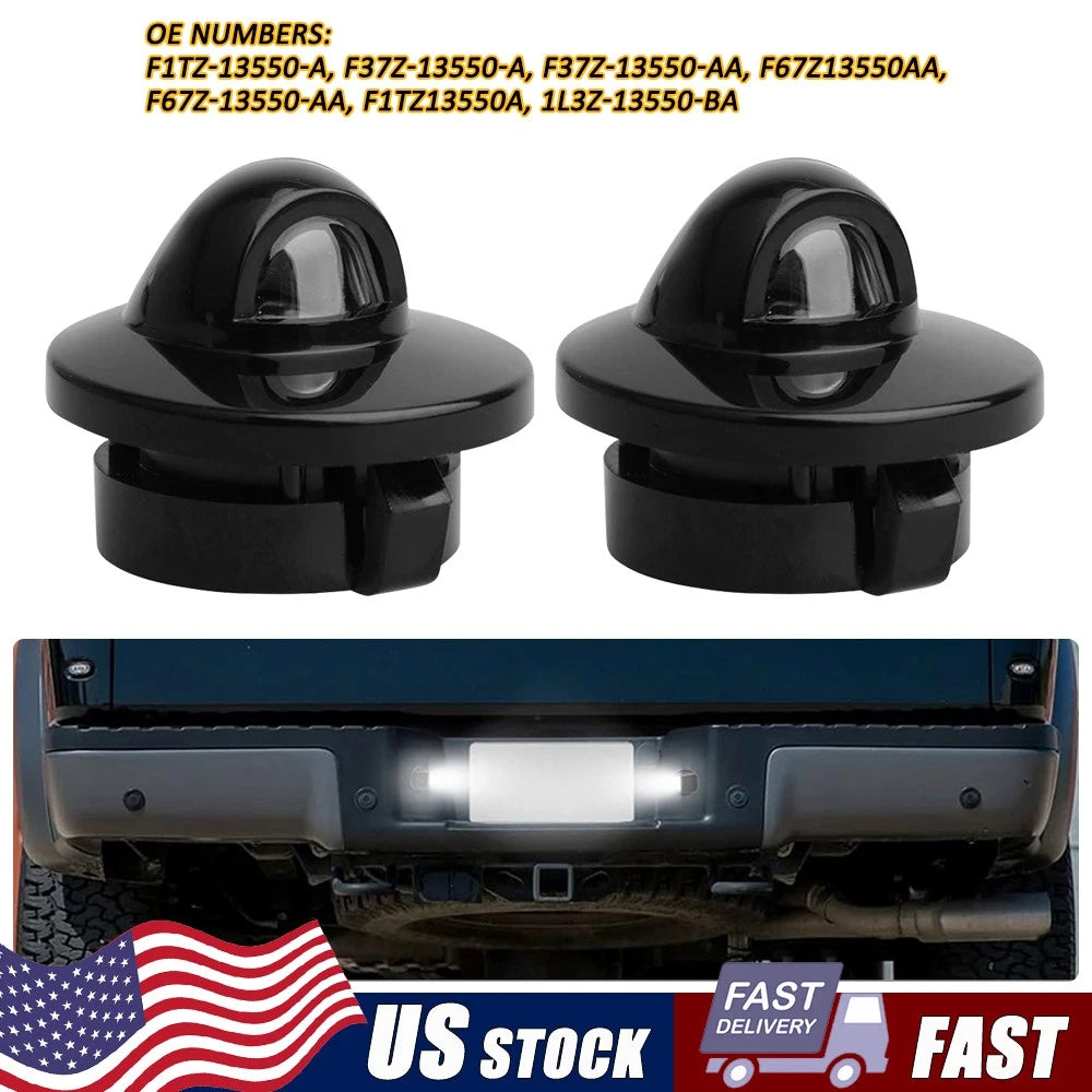 LED License Plate Light Socket Wiring for Ford F250 F350 F450 F550 (1999–2016)