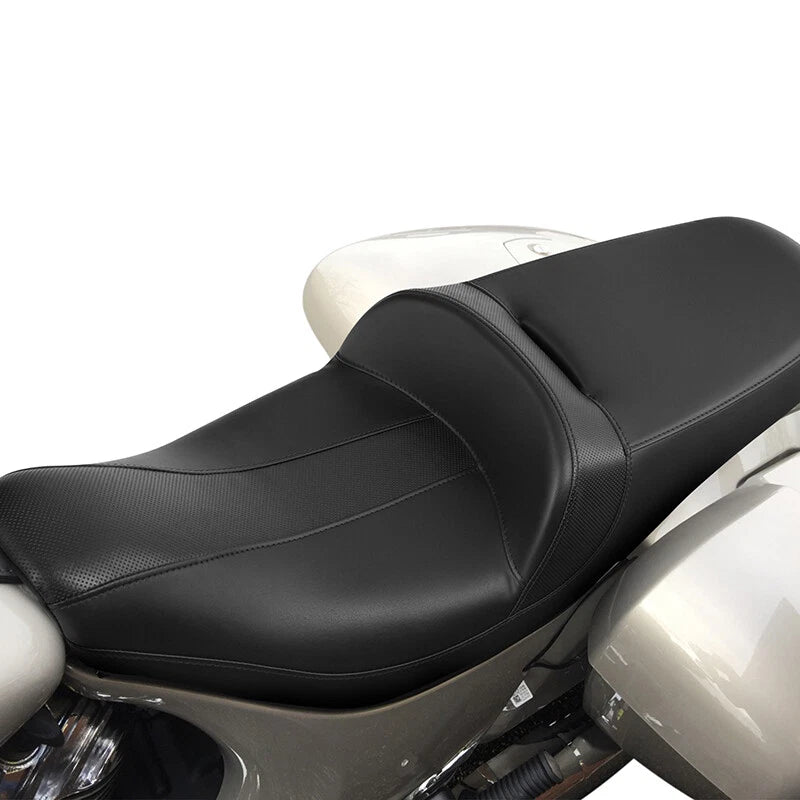 Black Driver Passenger Seat for Indian Chieftain Chief Classic (2014–2024)