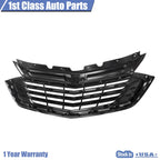 Glossy Black Front Upper Bumper Grille for Chevrolet Equinox (2018–2020)