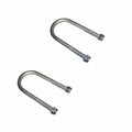 2X Trailer Axle U-Bolts w/Nuts for Universal Products Replaces UB-R201