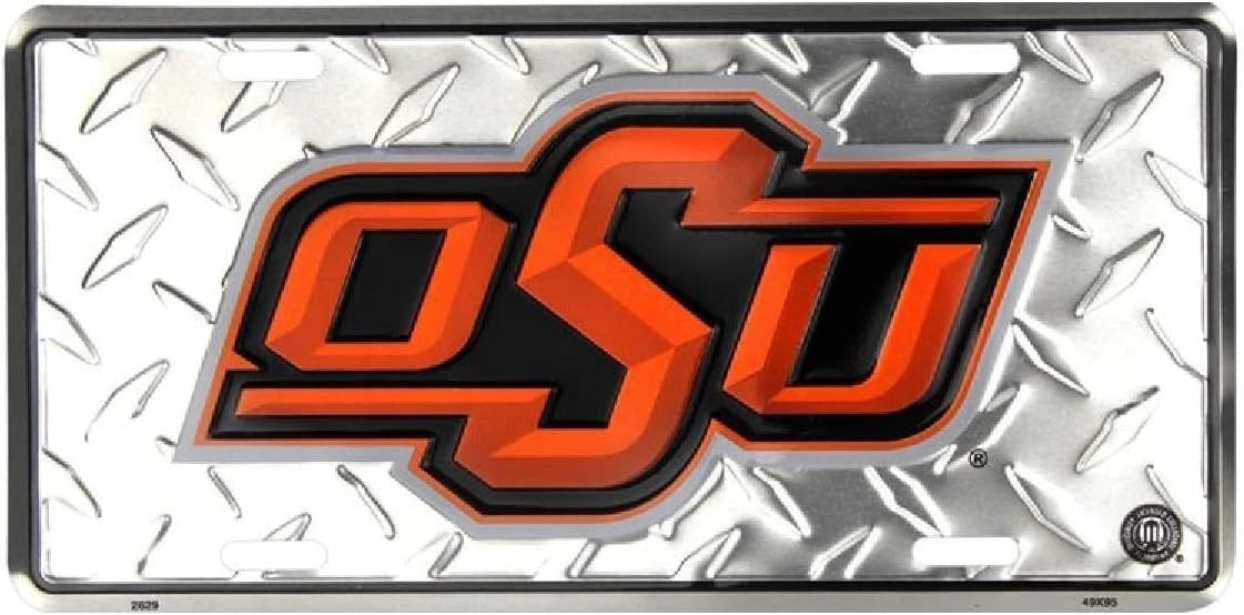 Oklahoma State Cowboys License Plate Sign #2629 for Car Truck