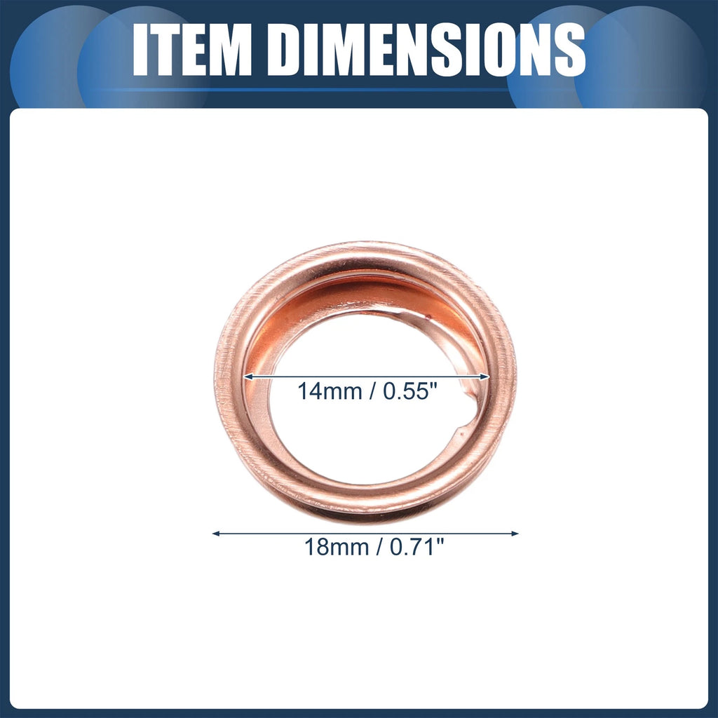 25pcs Oil Drain Plug Gaskets 12mm ID No.11026JA00A for Nissan Armada (2012–2015)