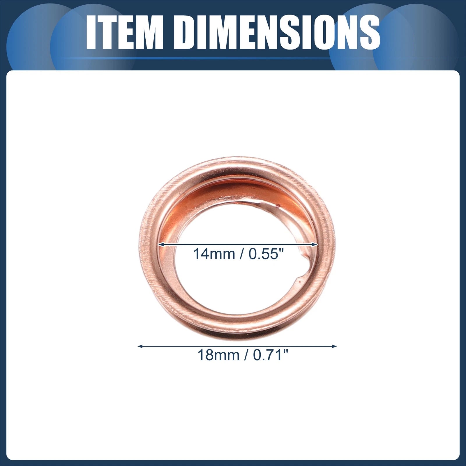 25pcs Oil Drain Plug Gaskets 12mm ID No.11026JA00A for Nissan Armada (2012–2015)