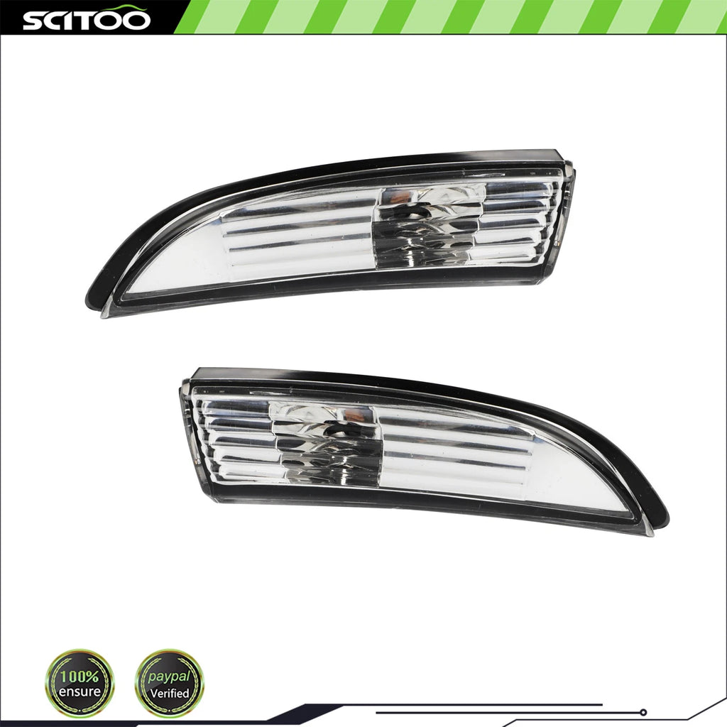 Mirror Pair for Ford Fiesta (2008–2017) Turn Signal NON-LED