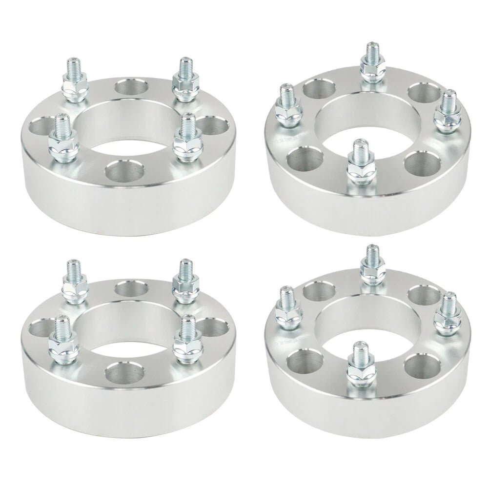Set of 4 Silver Wheel Spacers for Honda