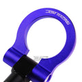 7" Tow Hook Ring for Honda Fit (2009–2013) M18 X 2.5 T-6061 Aluminum Blue