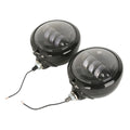 Pair 4.5" LED Fog Lights & Housing Bucket for Harley