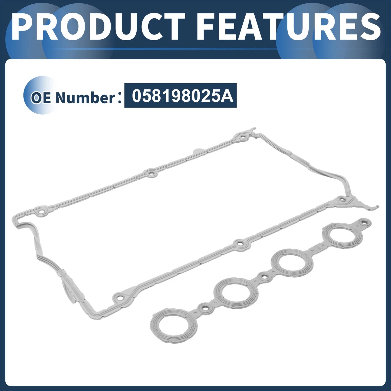 Valve Cover Gasket Set No. 058198025A for Audi A4 (1996–2001)