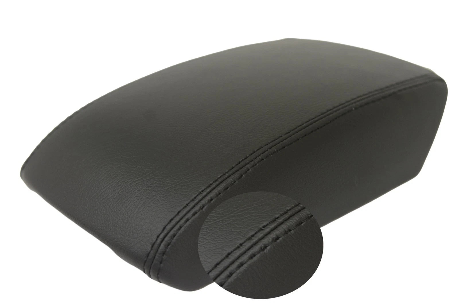 Center Console Armrest Cover for Audi Q5 (2009–2017) Black Leather Synthetic