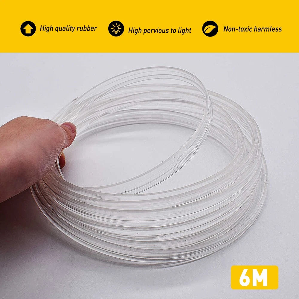 4in1 LED RGB Fiber Optic Strip Light for Car Interior