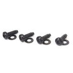Set of 4 Windshield Frame Hinge Torx Screws w/Washers for Jeep Wrangler JK (2007–2017)