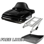 Chopped Trunk Pad Tail Light Mount Rack for Harley Davidson Touring (2014–2023)