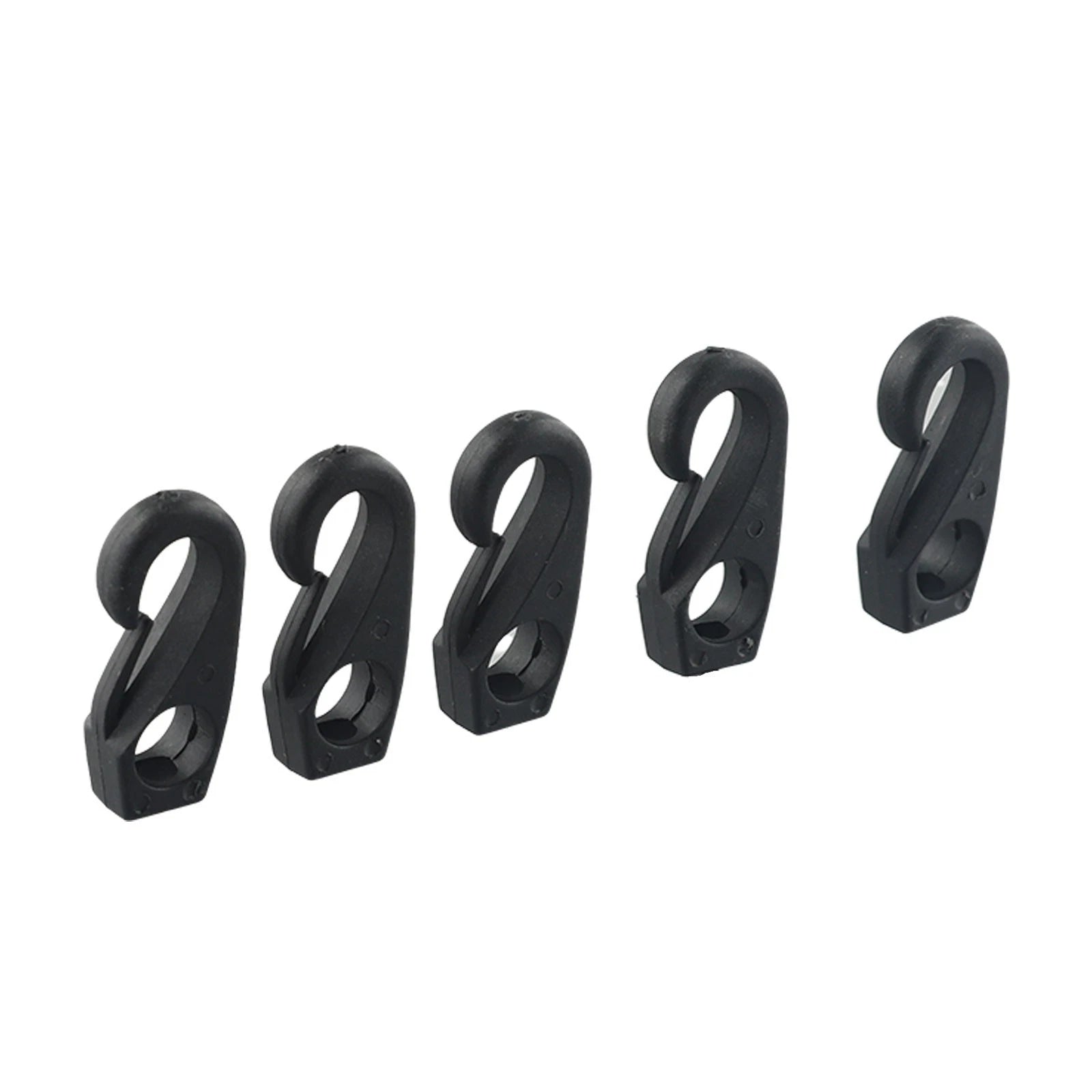 Set of 10 Nylon Clip Hooks for Kayak Canoe Boat Tassel Ties
