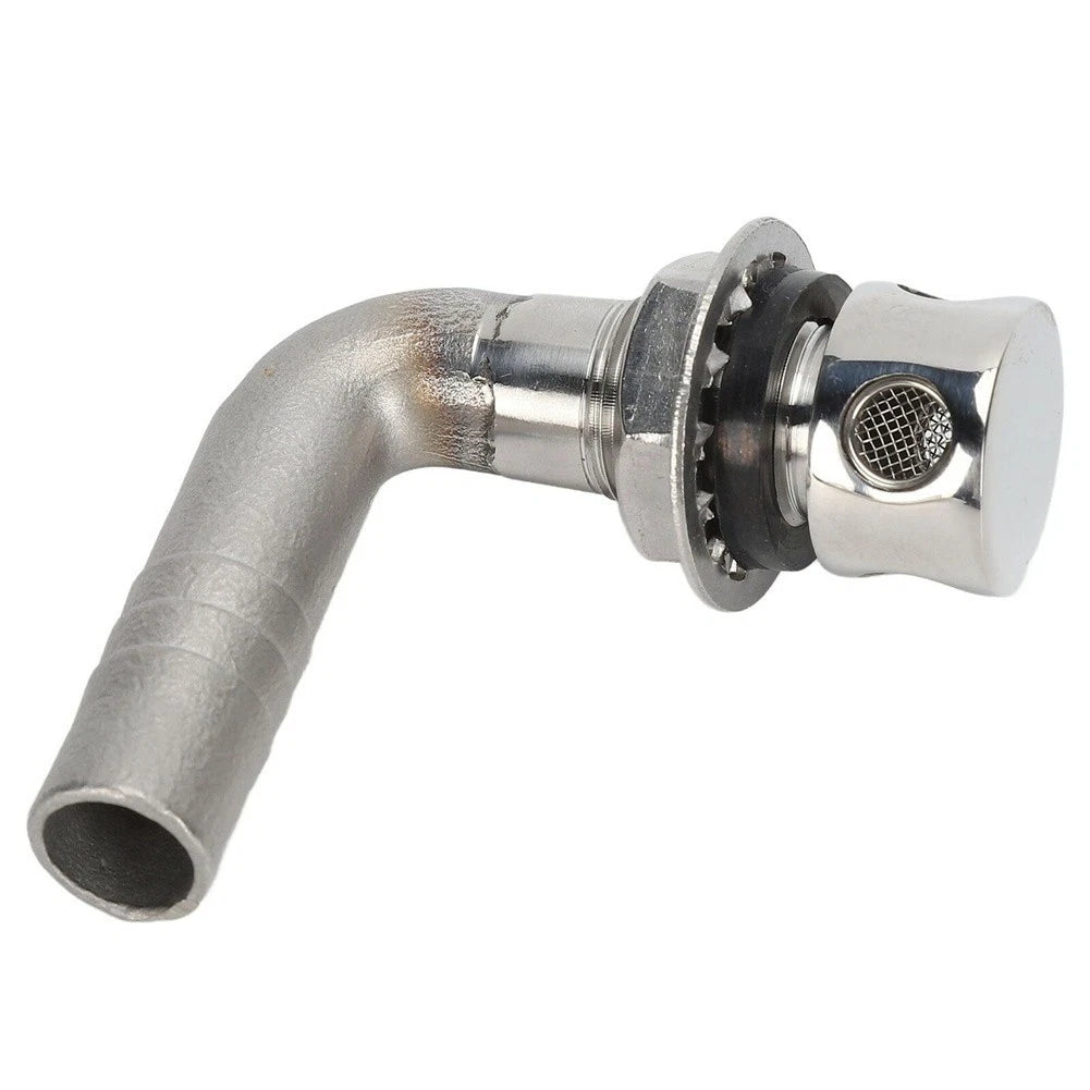 Fuel Tank Vent for Boat Yacht (Marine Grade Stainless Steel, 90 Degree)