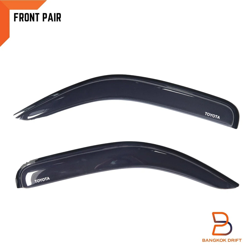 Weather Shield Window Visor Rain Guard for Toyota Hilux (1997-2004)