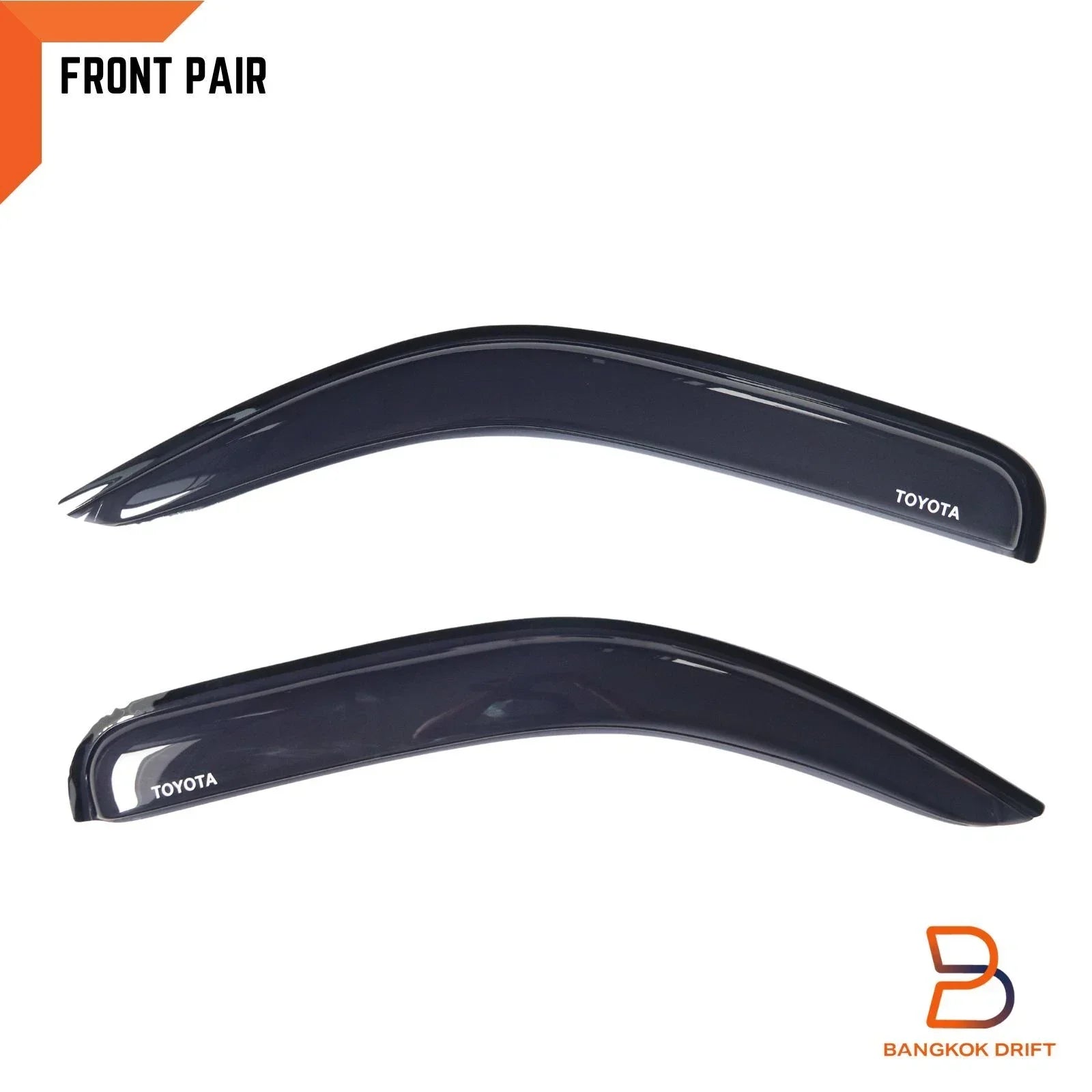 Weather Shield Window Visor Rain Guard for Toyota Hilux (1997-2004)
