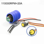 12V DC Motor 110000 RPM for Turbo Fans and Hand Dryers