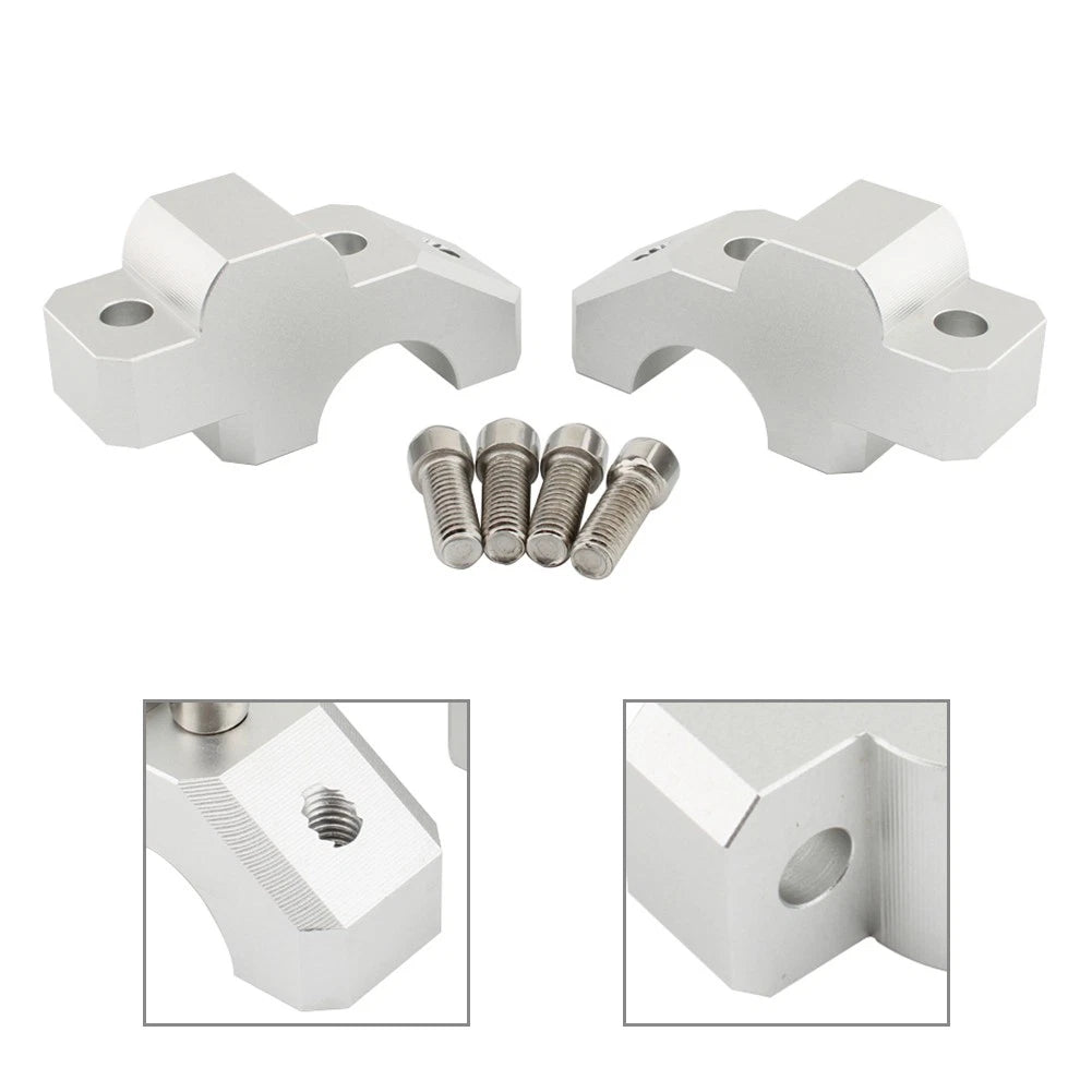 Handlebar Bar Risers Mount Clamp for Yamaha MT09 Tracer FZ09 (2015–2020)