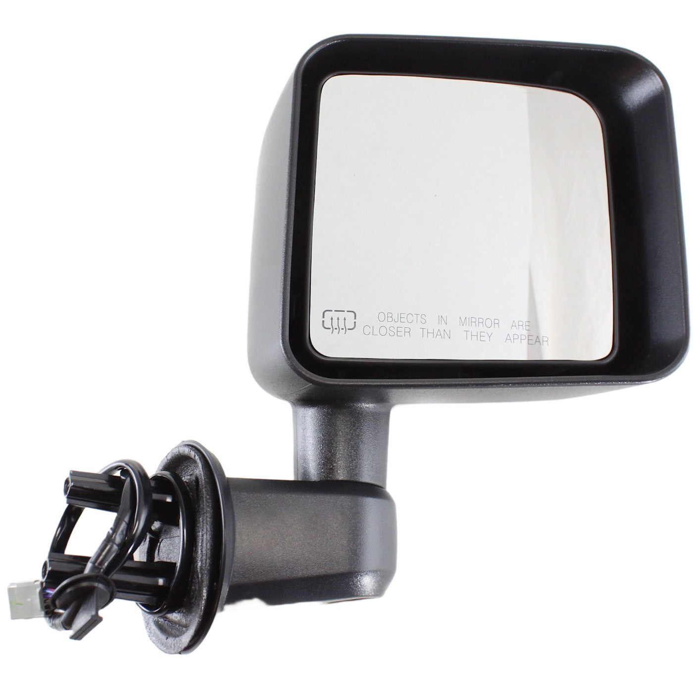 Power Mirror for Jeep Wrangler (2011–2013) Right Heated Textured Black
