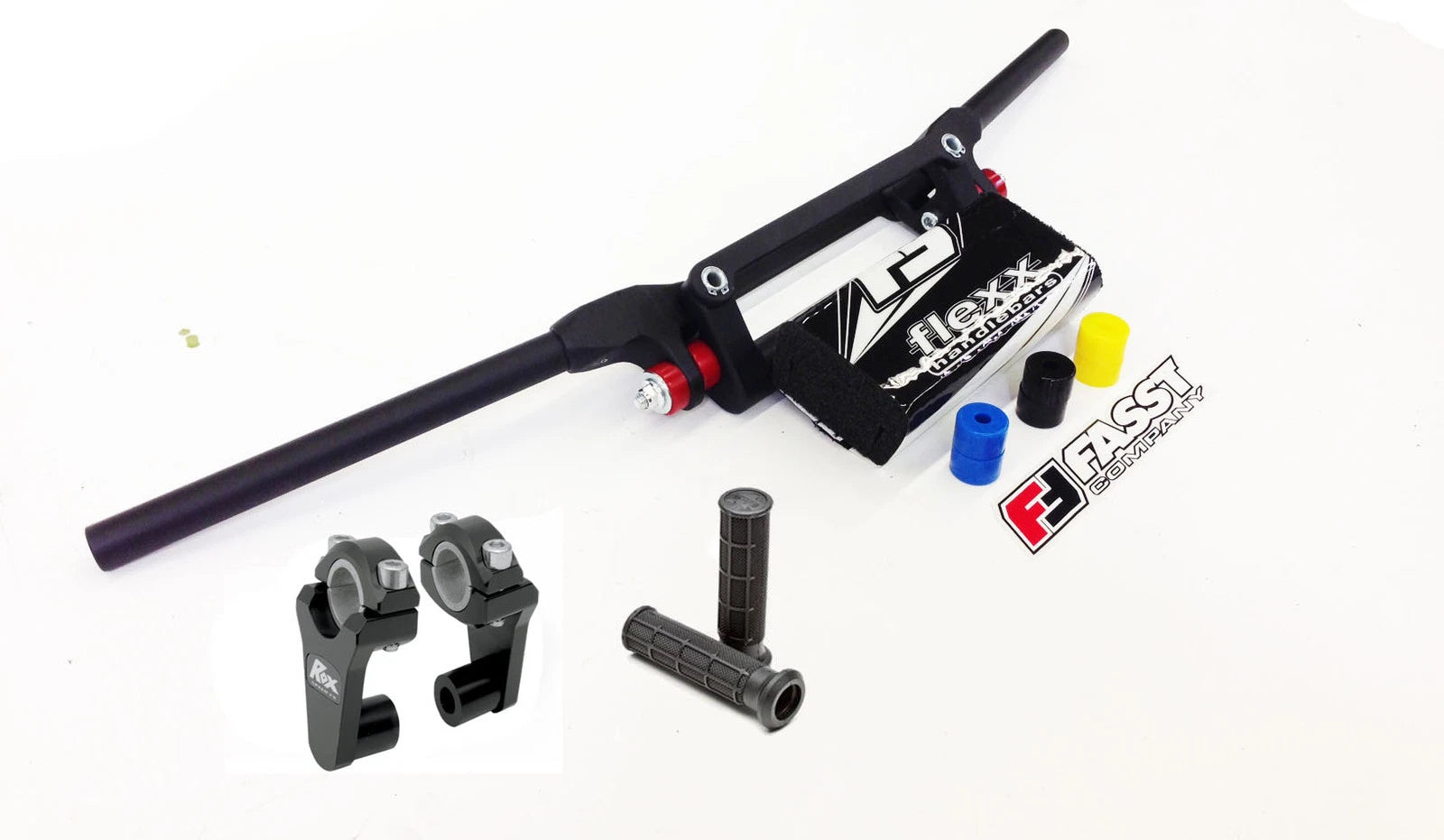 Fasst Flexx Flex Handlebar + Rox 2" Riser for Enduro (Fits )