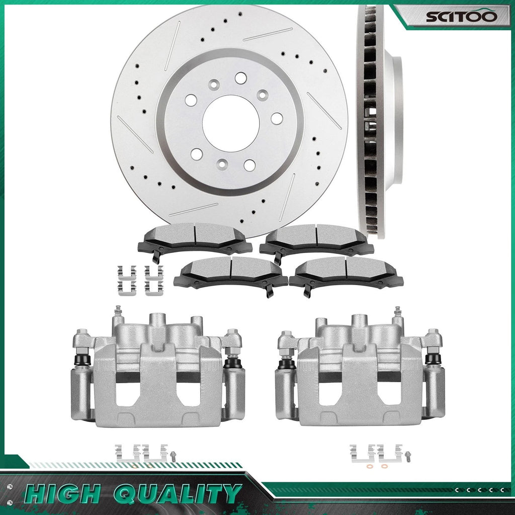 Front Brake Calipers Set for Chevrolet Impala (2006–2013)