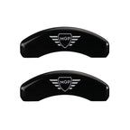 Caliper Covers Set of 4 for Black Mini Cooper (2014–2024)