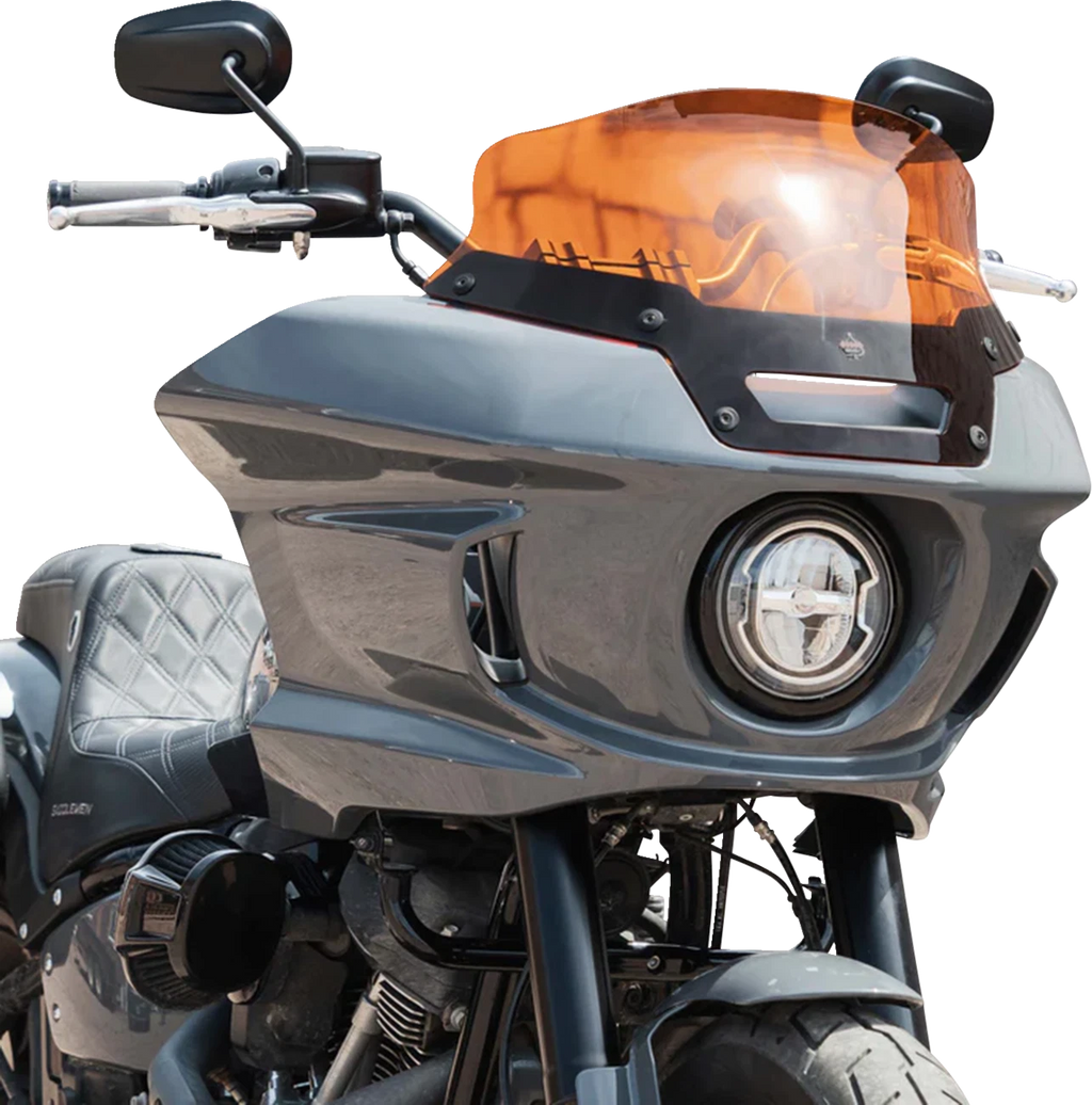 Klock Werks 6" Kolor Flare Sport Windshield for FXLRST (2023) - Orange KWW-02-0623