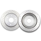 Drilled and Slotted Brake Rotors for Cadillac Escalade (2002–2014)