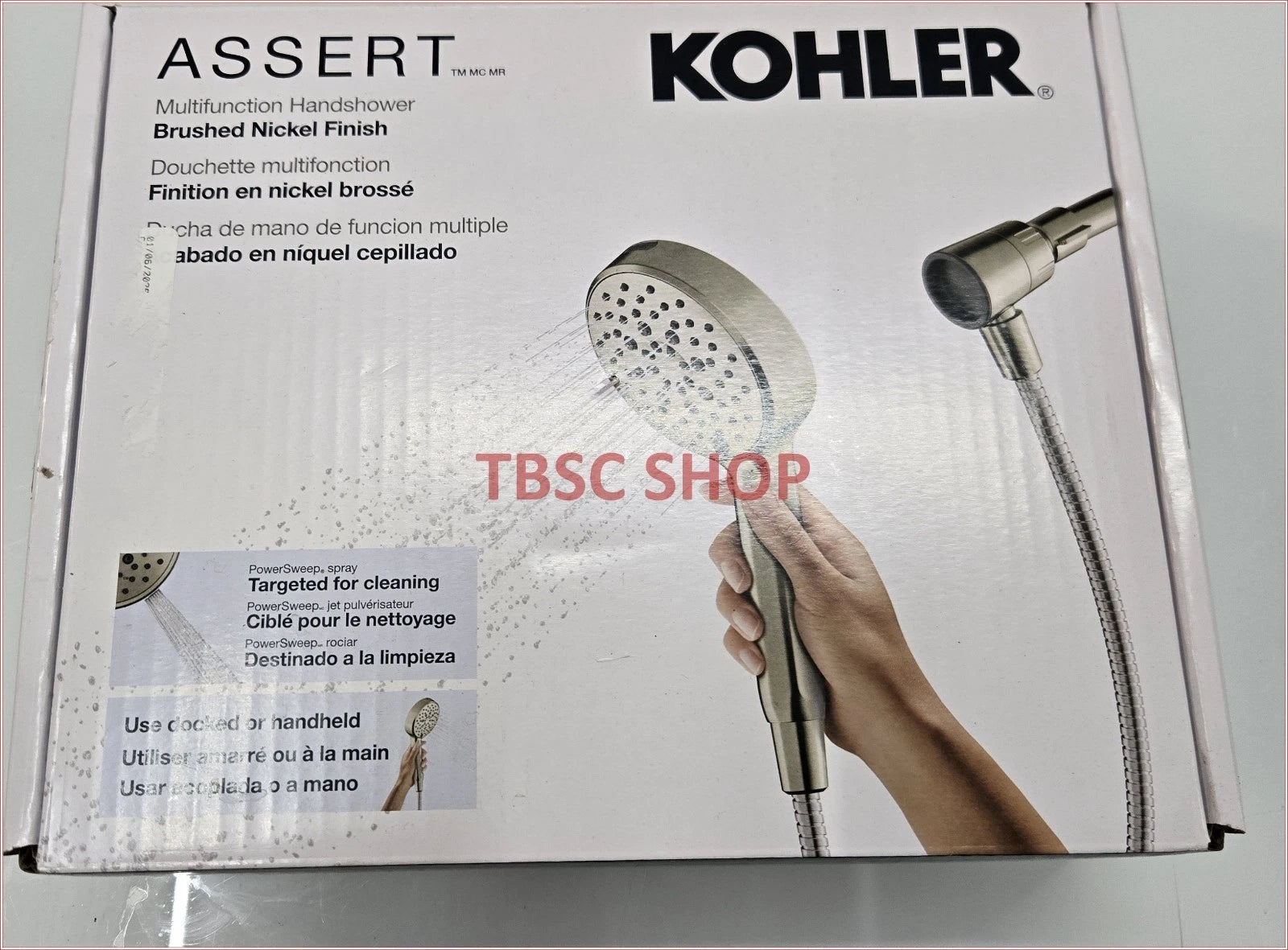Kohler Assert Handshower for (1.75 GPM, Brushed Nickel)