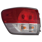 Replacement Driver Side Outer Tail Light Assembly for 2013-16 Nissan Pathfinder
