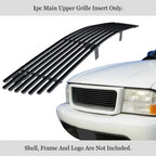 Upper Stainless Black Billet Grille for GMC Jimmy/Sonoma (1998-2003)