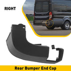 Set of 2 Rear Right Bumper End Caps for Ford Transit 150 250 350 (2015–2022)
