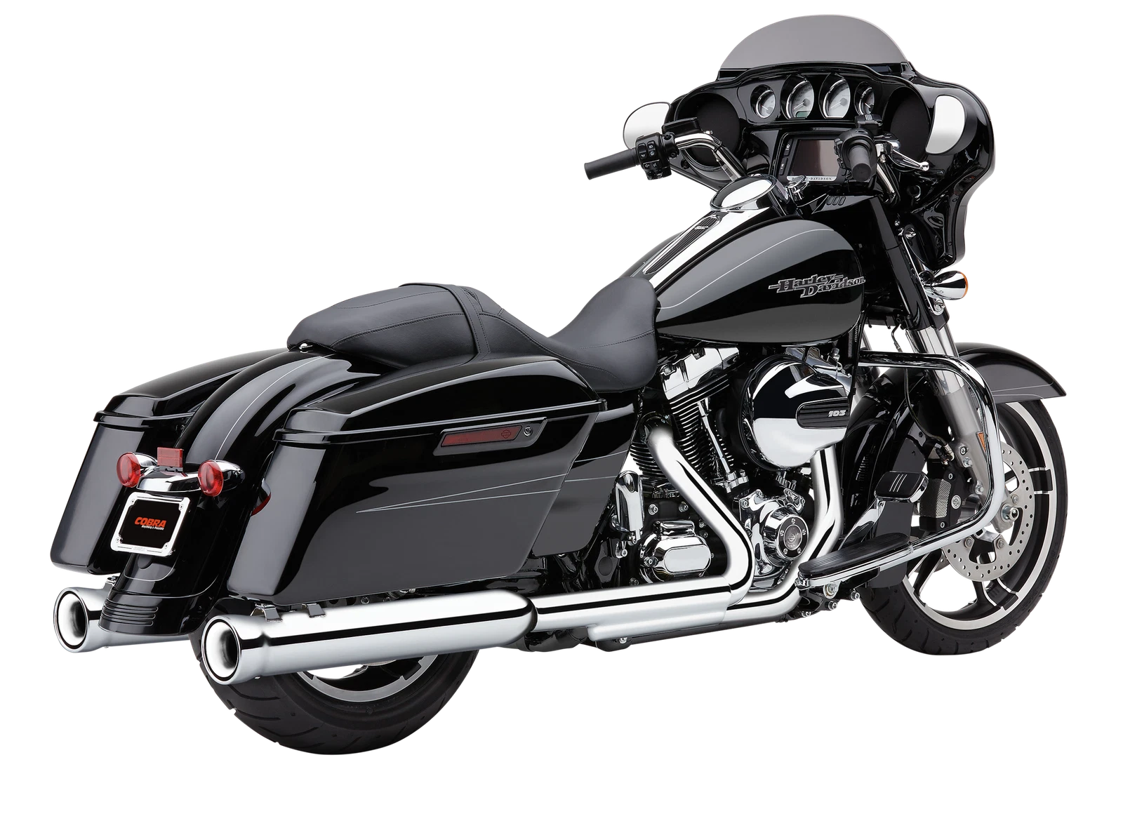 4" Nh Slip Ons Chrome for Indian Motorcycle