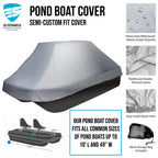 Storage Cover for Camo Molded Pond Boat (8' - 10'L, 49"W)
