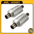 2PC Catalytic Converter Pair for Universal Fit All Vehicles (2010–2019)