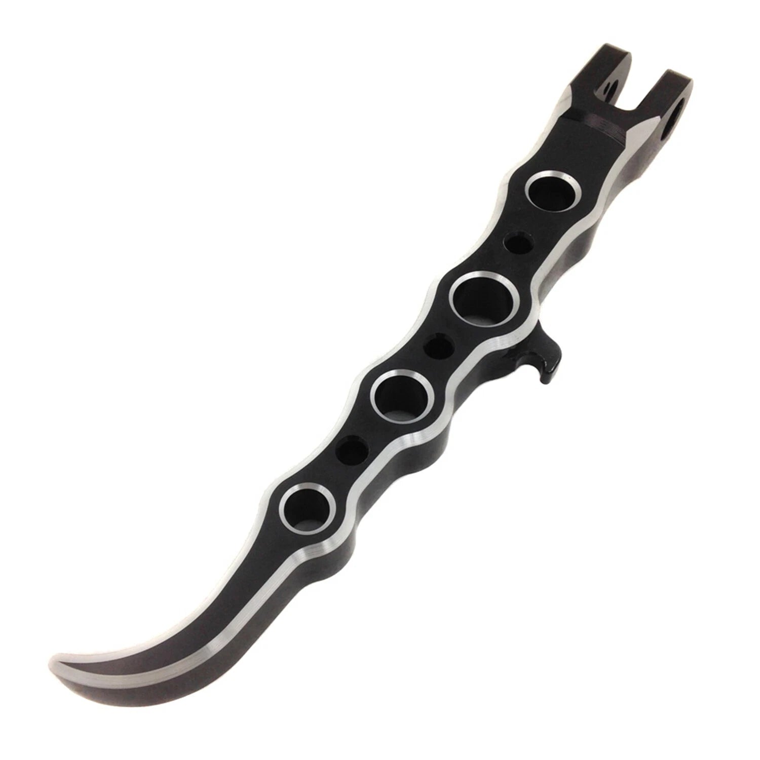 4X Kickstands for BMW S1000R HP4 (2009–2014) - Billet, Black, 4 Holes