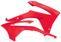 Acerbis Radiator Shrouds for Honda CRF250R & CRF450R (2013–2017) Red