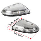 2Pcs LED Mirror Turn Signal Lights for Dodge Ram 1500 2500 (2009–2014)