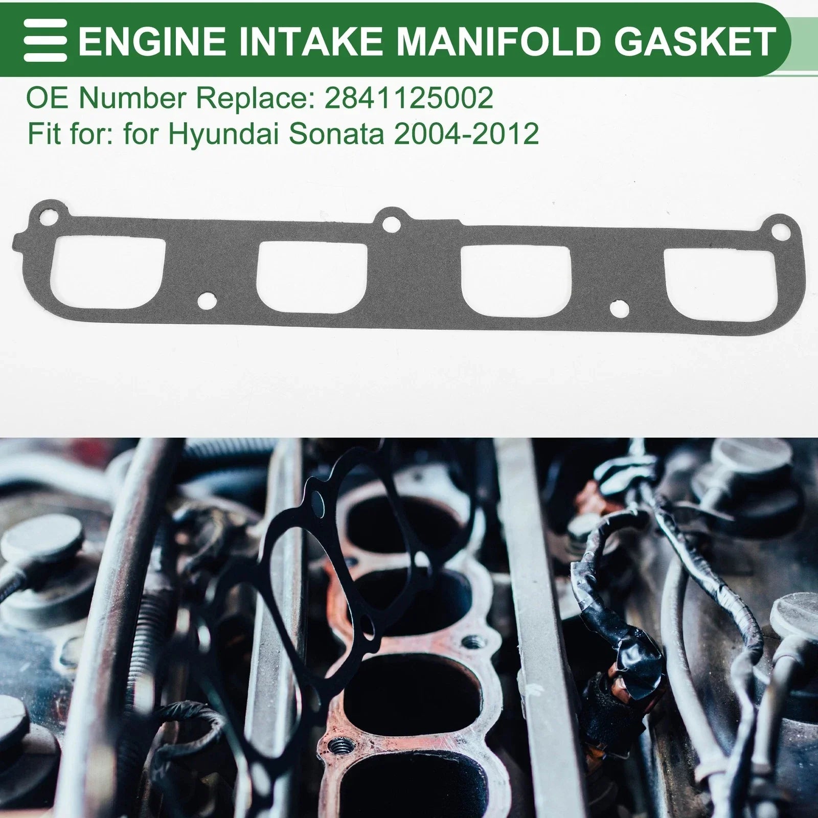 Engine Intake Manifold Gasket for Hyundai Sonata (2004-2012)