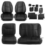 Front & Rear Seat Covers for Chevrolet Silverado 1500 (2007–2013)