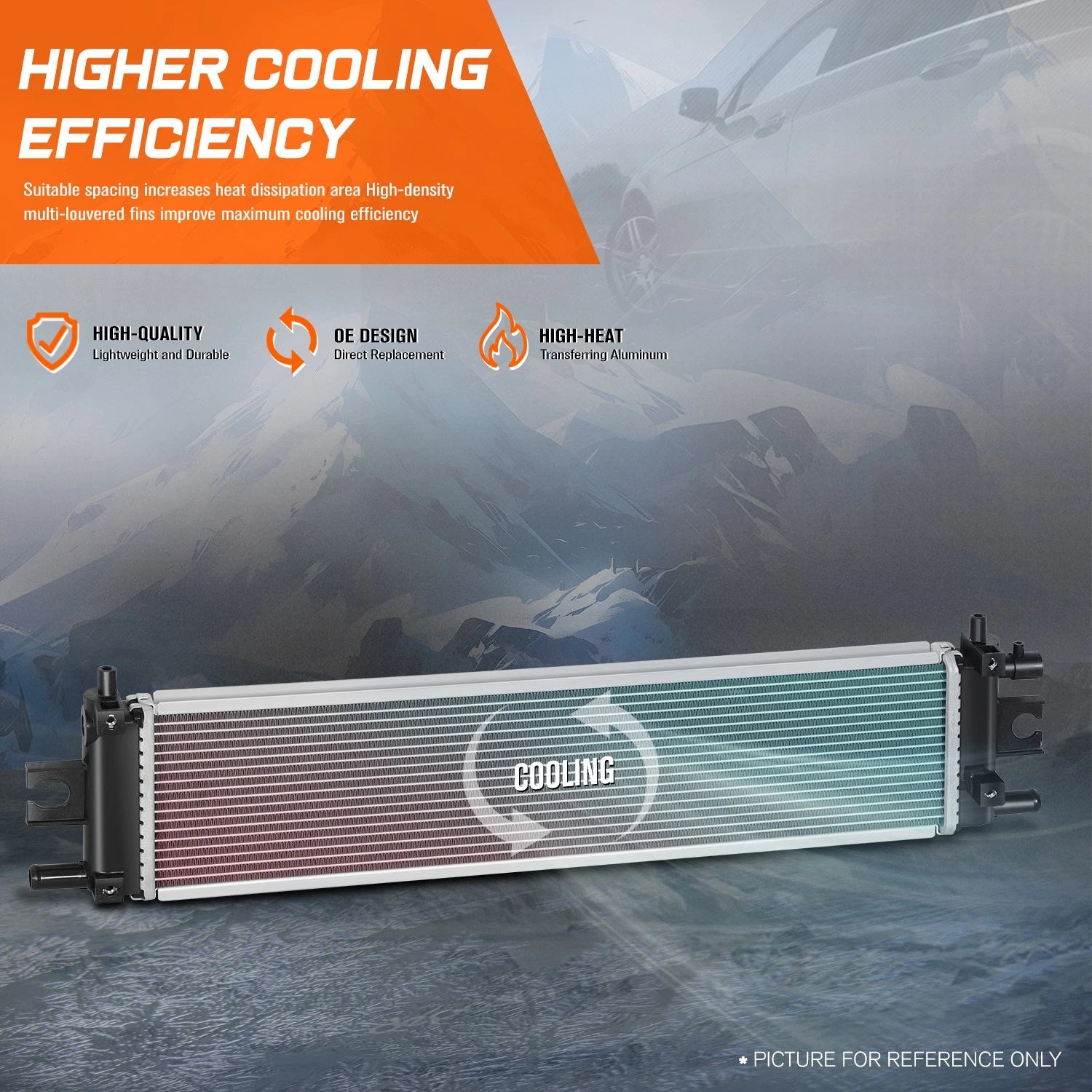 Aluminum Core Radiator for Honda CR-V Hybrid (2020–2022) DPI-13897