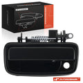 Front Left Smooth Black Exterior Door Handle for Toyota Tacoma (1995-2004)