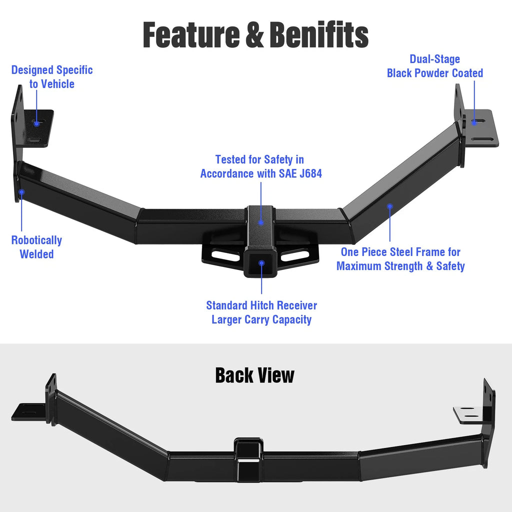 Towing Hitch Receiver Class 3 for Hyundai Santa Fe Sport (2013-2018)