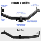 Towing Hitch Receiver Class 3 for Hyundai Santa Fe Sport (2013-2018)