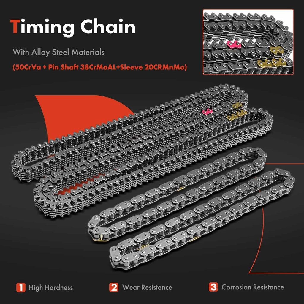 13x Timing Chain Kit for Ford Transit-150 Transit-250 (2015-2016)