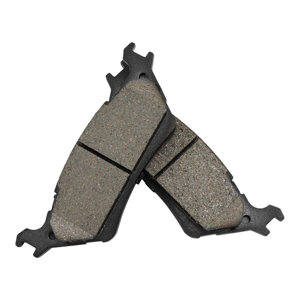 4x Rear Ceramic Brake Pads for Ford F-150 (2012–2020) with Manual Parking Brake