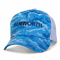 Kenworth Trucks Ocean Pixel Mesh Hat Blue/White (KW)