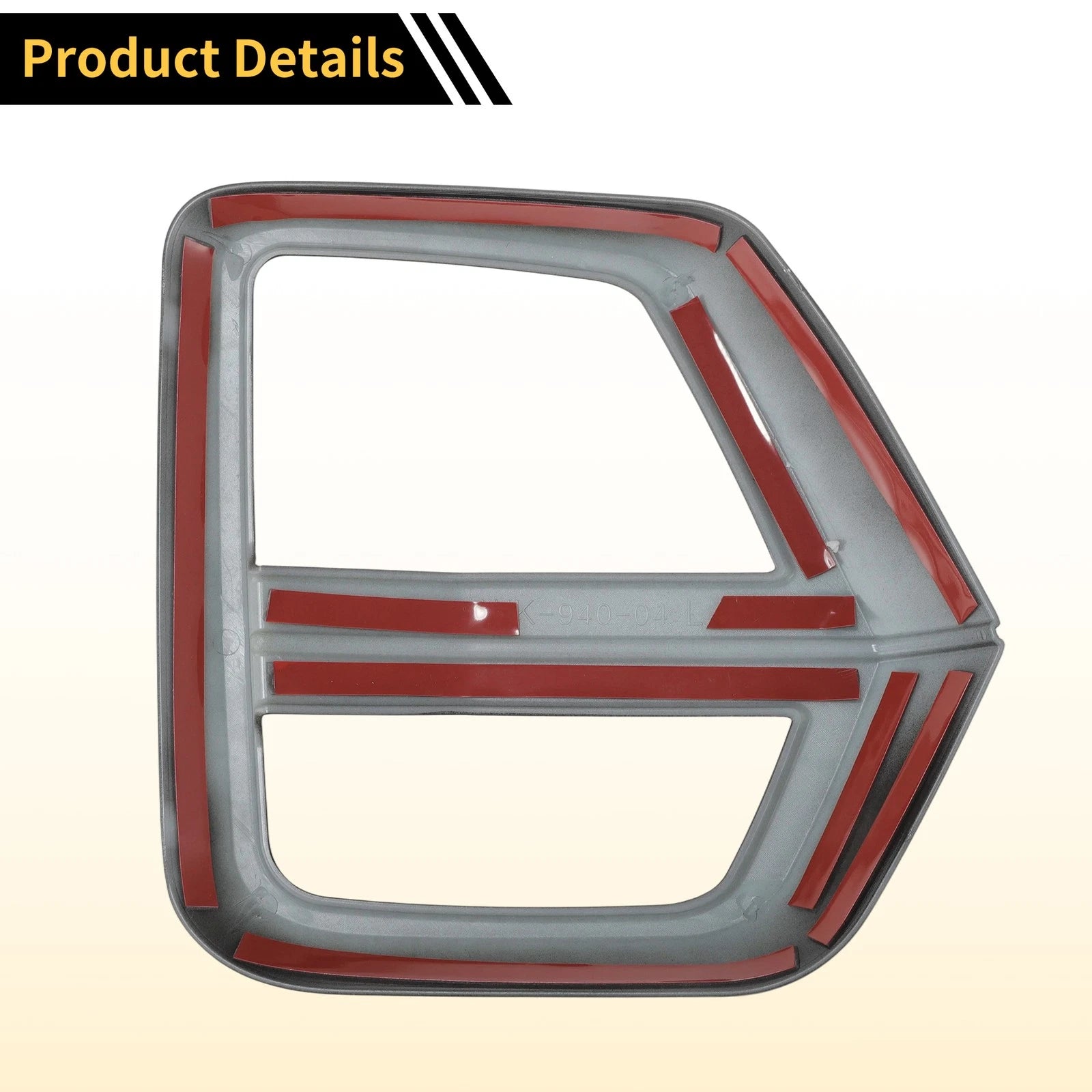 Fog Light Cover Trim Set of 2 for Chevrolet Colorado  Carbon Fiber Black