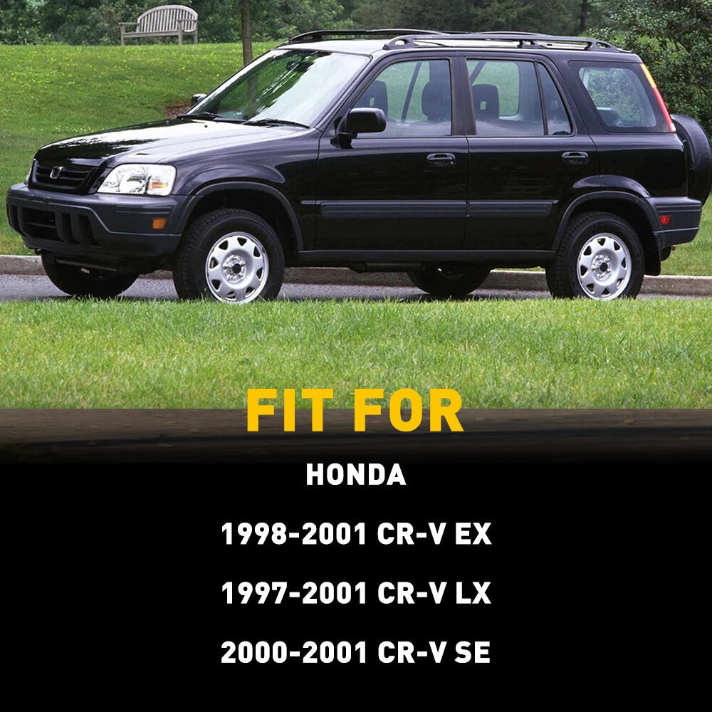 Set of 2 Front Outer Door Handles for Honda CR-V (1997–2001)