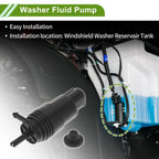 Windshield Washer Pump w/Grommet for BMW 740i